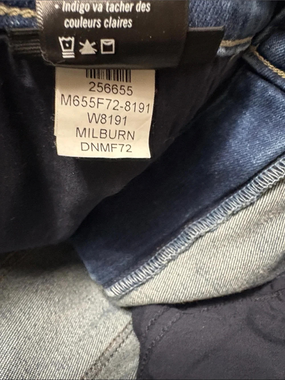 PAIGE Transcend Federal Slim Straight Jean Milburn Blue Men's 33 x 30 Stretch